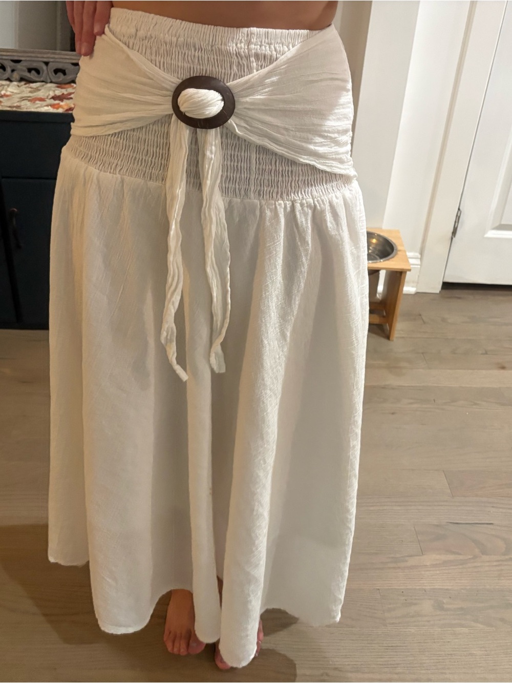 White Maxi Skirt